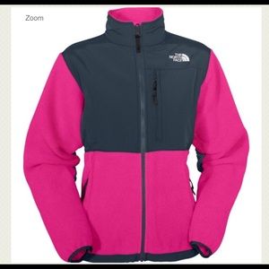 Pink The North Face jacket size M.